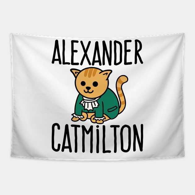 Cat Shirt - Alexander Catmilton Tapestry by redbarron