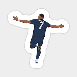 Kylian Mbappe Football Player Magnet