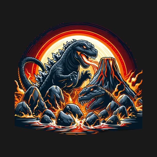 Godzilla by Rizstor