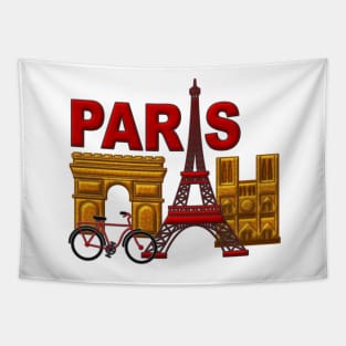 Paris, France, City of the world Tapestry