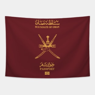 Oman Passport Tapestry