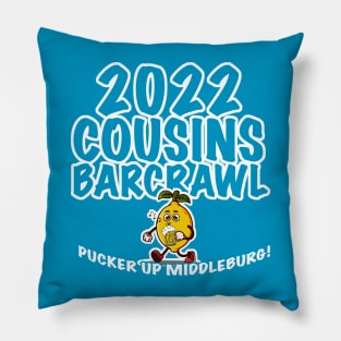 2022 Cousins Barcrawl Pillow