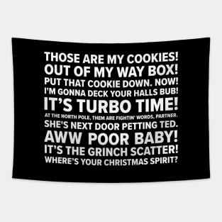 Jingle All The Way Quotes Tapestry