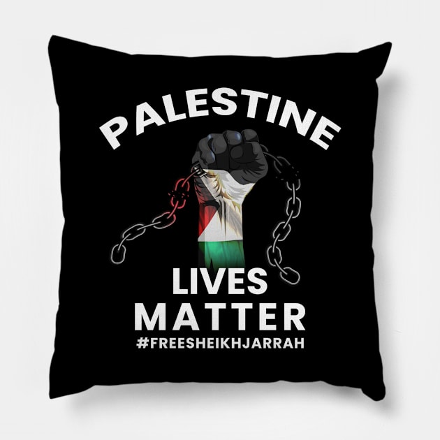 Free palestine Pillow by aldistar