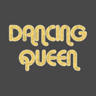 DANCING QUEEN Vintage Large Print T-Shirt