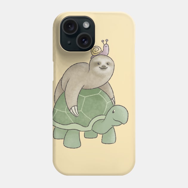 Slow Gang Phone Case by Imaplatypus