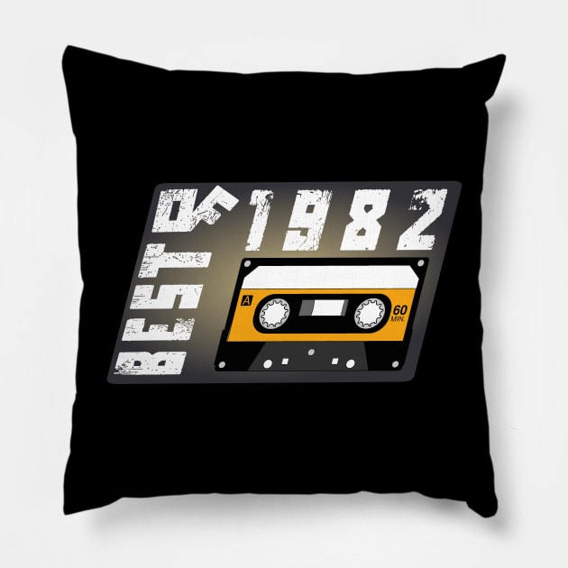 Best of 1982 37 years old Pillow by TOPTshirt