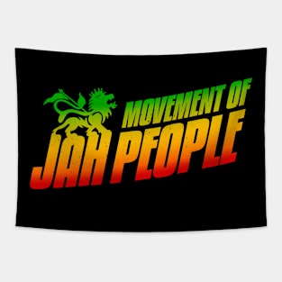 Movement of Jah People Lion of Judah Rasta Colors Reggae Tapestry