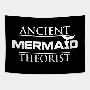 Ancient Mermaid Theorist Tapestry