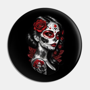 Scarlet Scorn Pin