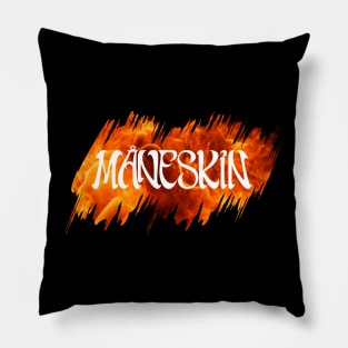 maneskin art Pillow