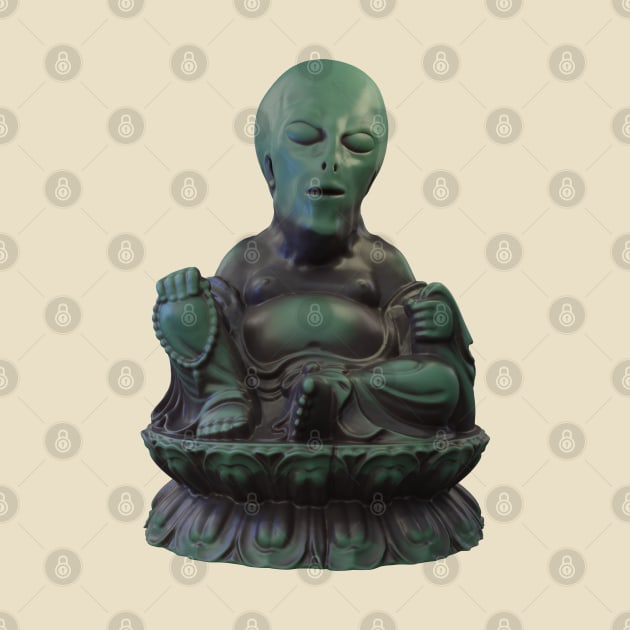 Alien Buddha by JonHale