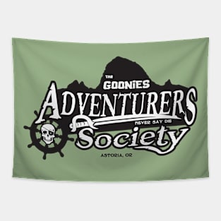 Goonies Adventurers Society Tapestry