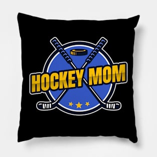 Hockey Mom Official Son Daughter Player Pillow