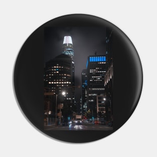 San Francisco Downtown Nightscape Pin