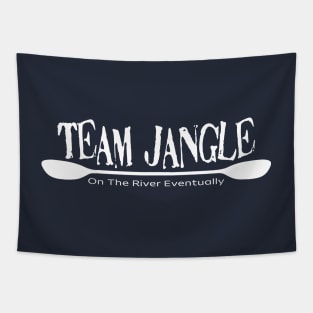 Team Jangle - On the River Eventually Small Tapestry