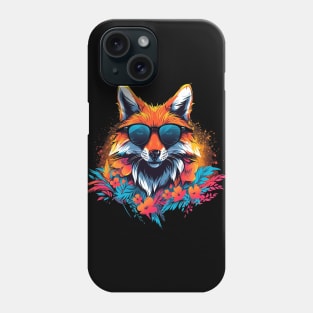 cool fox Phone Case