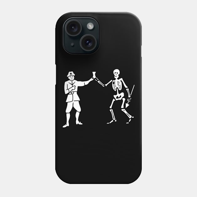 Flag of Black Bart Roberts Phone Case by Stacks