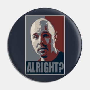 Karl Pilkington Alright? Pin