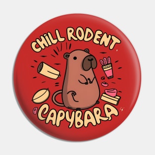 Rodent Chillin Pin