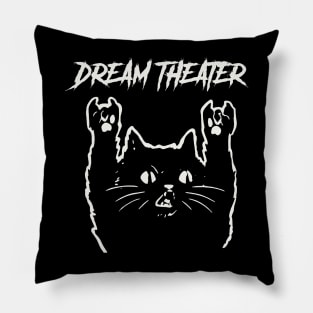 dream theater cat calling Pillow