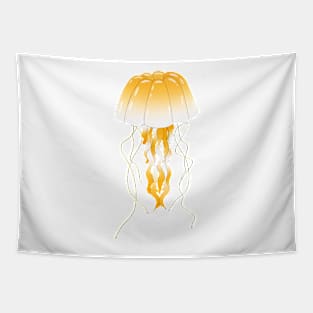 Yellow Jellofish Tapestry