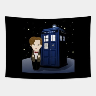 Kokeshi 11th Doctor Who Tapestry