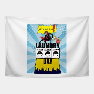 Laundry Day Hero Tapestry