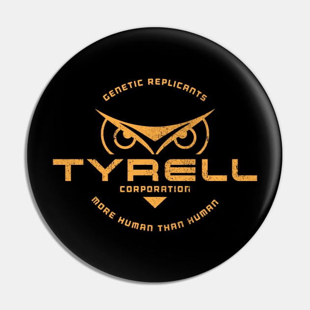 Tyrell Corporation / Fictional Blade Runner Brand Pin by Hataka