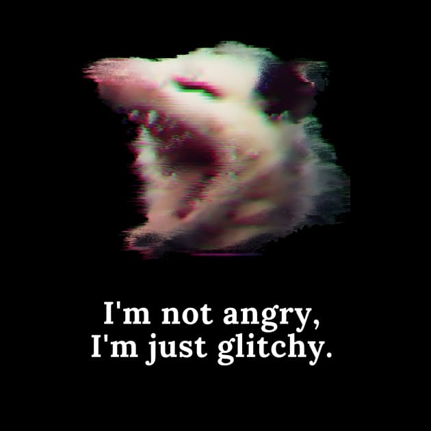 Glitchy possum by NightvisionDesign
