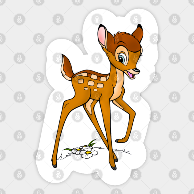 Ontrouw woonadres Uitsluiten Bambi - Bambi And Friends - Sticker | TeePublic