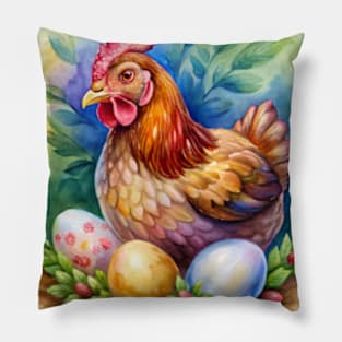 Easter Egger Chicken Pillow