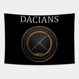 Dacia - Ancient Dacian Tribes - Draco and Falx Symbol Tapestry