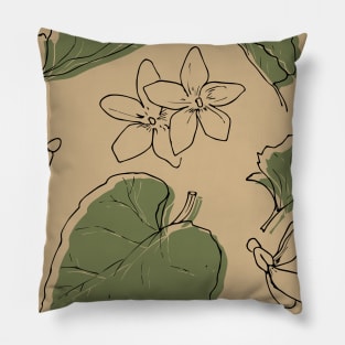 Viola Alba Pillow