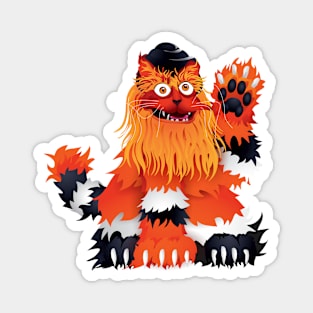 Gritty Kitty Magnet