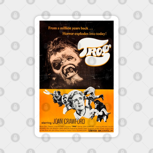 TROG Poster 1970 Magnet by Pop Fan Shop