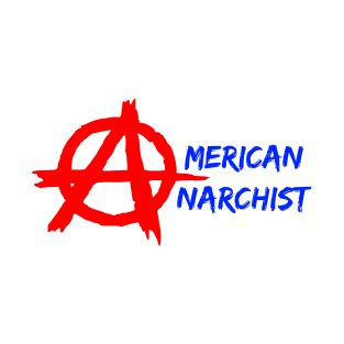 American Anarchist Protester T-Shirt