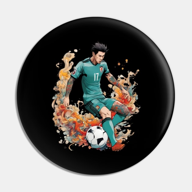 Football Asia Pin by animegirlnft