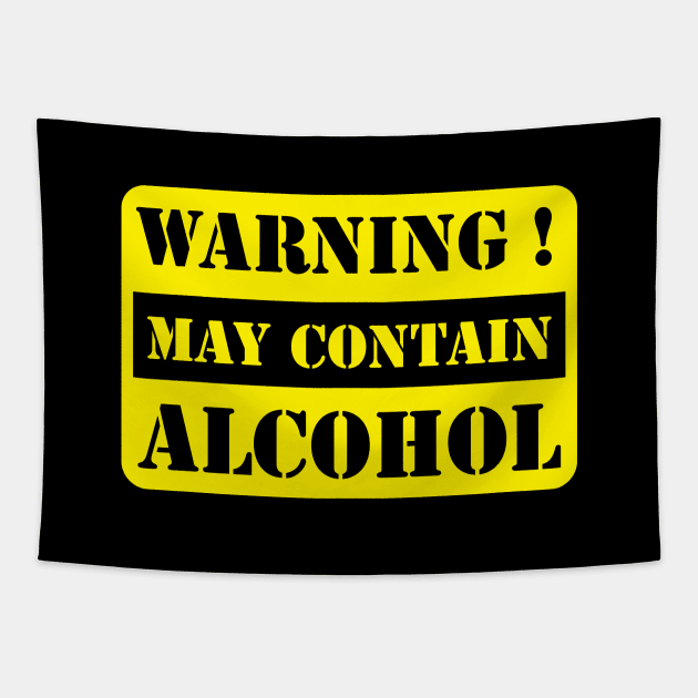 Warning ! may contain alcohol Tapestry by ddesing