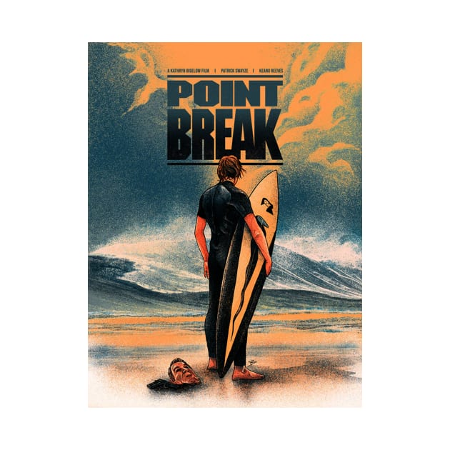 Point Break Poster by Artsimple247