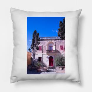 Mdina House, Malta Pillow