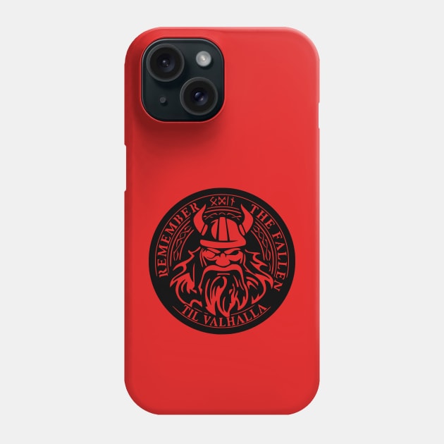 Remember the Fallen Phone Case by Lifeline/BoneheadZ Apparel