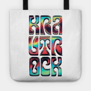 Krautrock / Retro Typography Design Tote