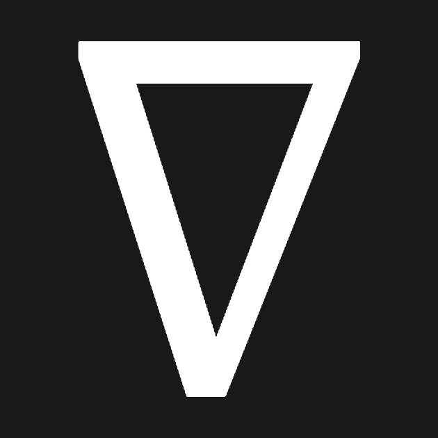 Nabla differential operator symbol Math TShirt TeePublic