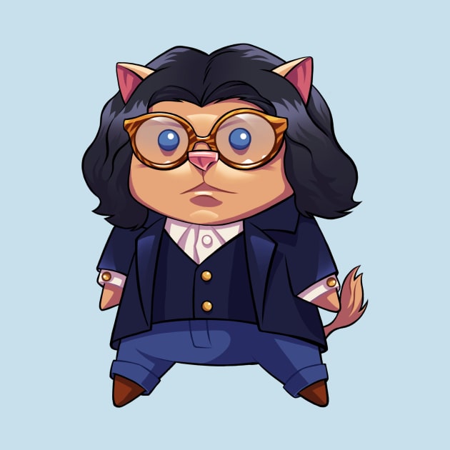 Fran Lebowitz PopCat by theninjabot