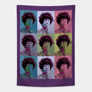 Shirley Chisholm for President - Pastels Tapestry