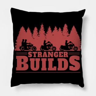 Retro Riders Adventure Pillow