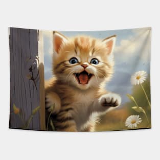 Daisy Field Frolic Tapestry