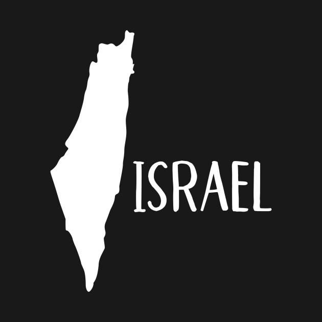 Disover Israel map - Israel - T-Shirt