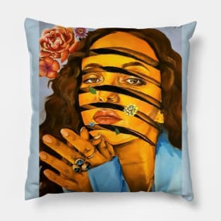 Flowers through the cracks- Jade Thirlwall Pillow